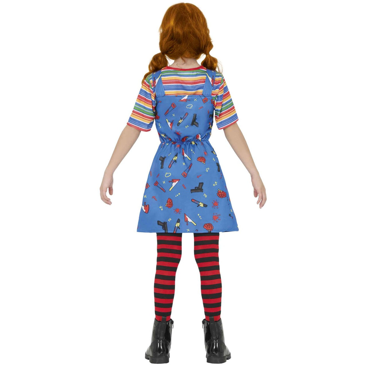 Op deze afbeelding zie je een Kostuums, van het merk Guirca. Chucky Girl Killer Doll Meisje Kostuum
