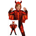 Vuur Demon Kind Kostuum