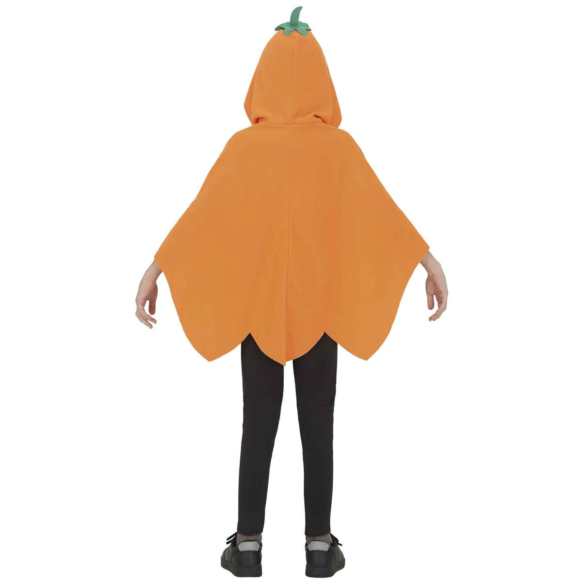 Op deze afbeelding zie je een Kostuums, van het merk Guirca. Boze Pompoen Poncho Kind
