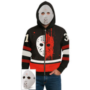 Op deze afbeelding zie je een Kostuums, van het merk Guirca. Friday The 13Th Jason Voorhees Man Kostuum