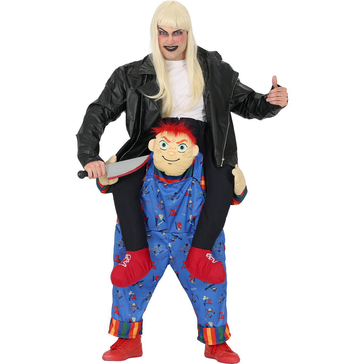 Op deze afbeelding zie je een Kostuums, van het merk Guirca. Chucky And I Unisex Kostuum
