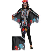 Op deze afbeelding zie je een Kostuums, van het merk Guirca. Catrina Poncho Vrouw