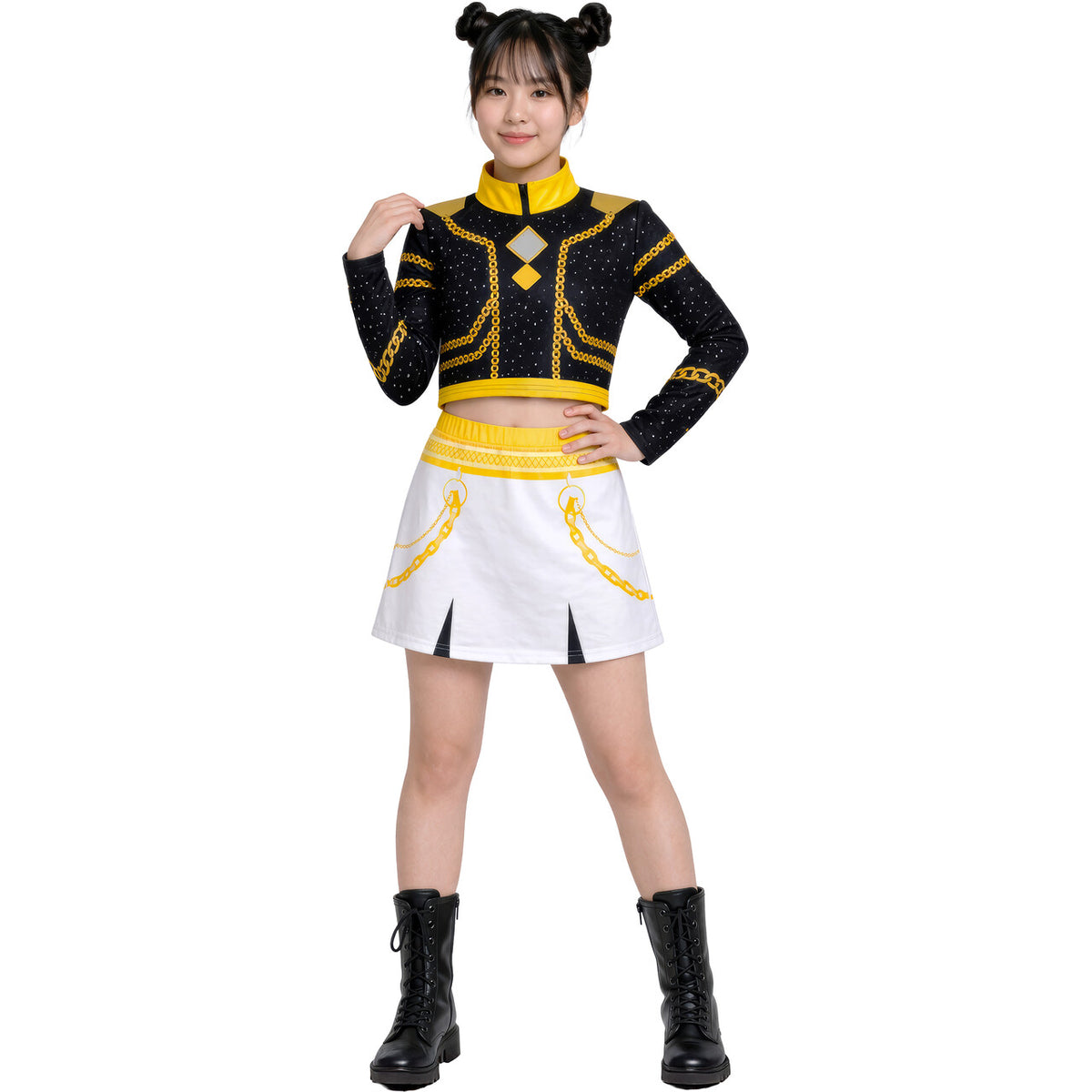 Op deze afbeelding zie je een Kostuums, van het merk Guirca. K-Pop Star Jinu Kostuum