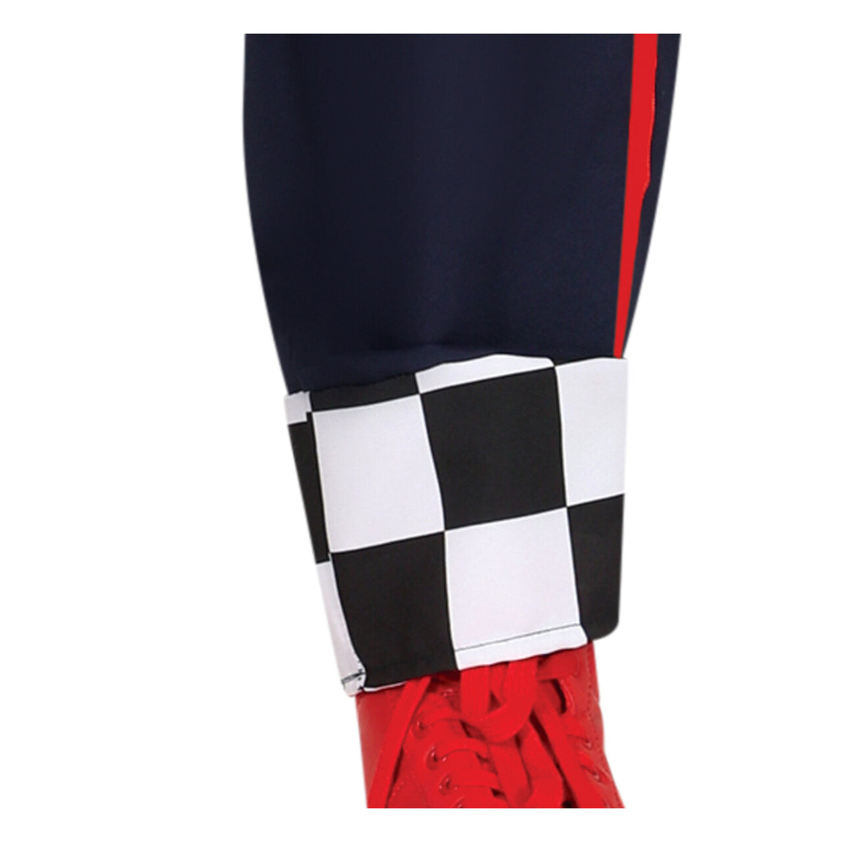 Op deze afbeelding zie je een Kostuums, van het merk Guirca. Red Racing F1 Coureur Man Kostuum
