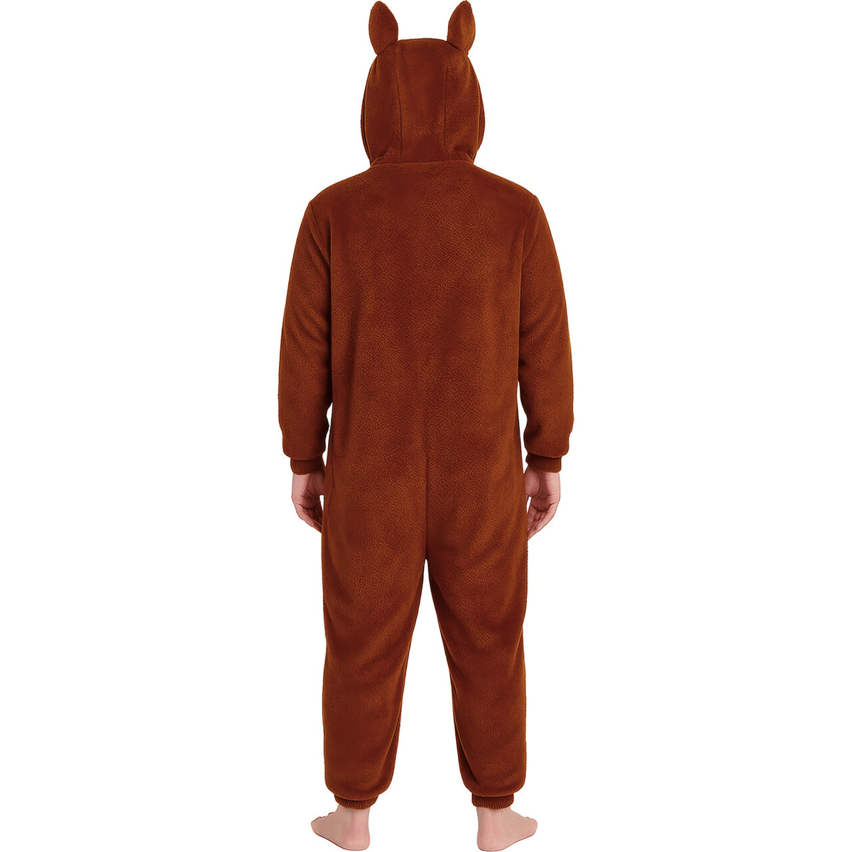 Op deze afbeelding zie je een Kostuums, van het merk Guirca. Bruine La Fufu Monster Onesie Vrouw Kostuum