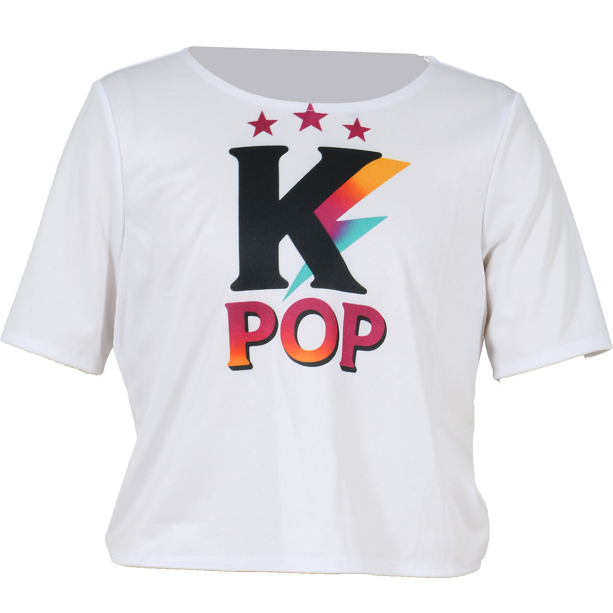 Op deze afbeelding zie je een Kostuums, van het merk Guirca. K Pop Star Rumi Vrouw Kostuum