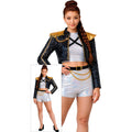 Silver K-Pop Star Kostuum