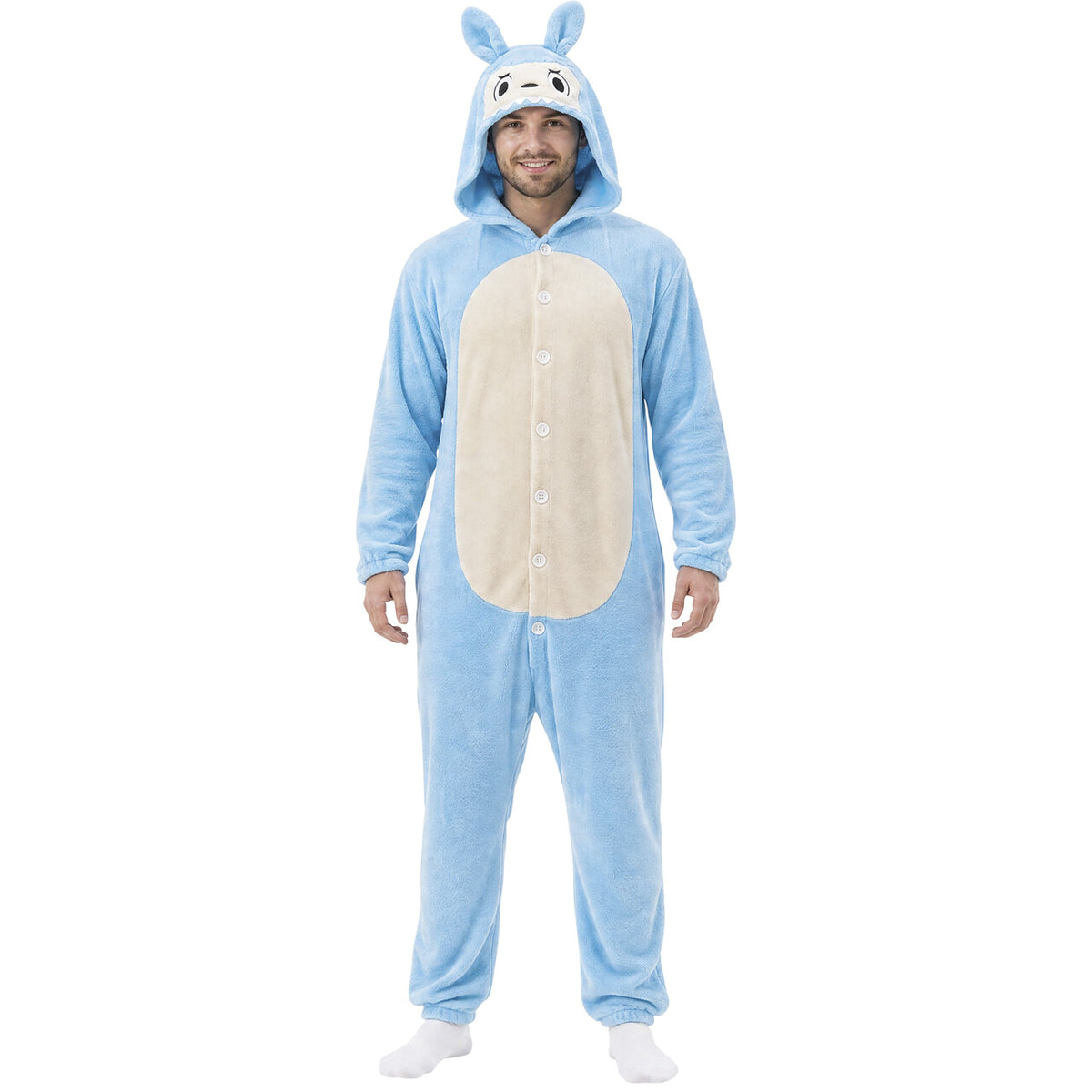 Op deze afbeelding zie je een Kostuums, van het merk Guirca. Onesie Grappig Lulu Monster Blauw Man Kostuum
