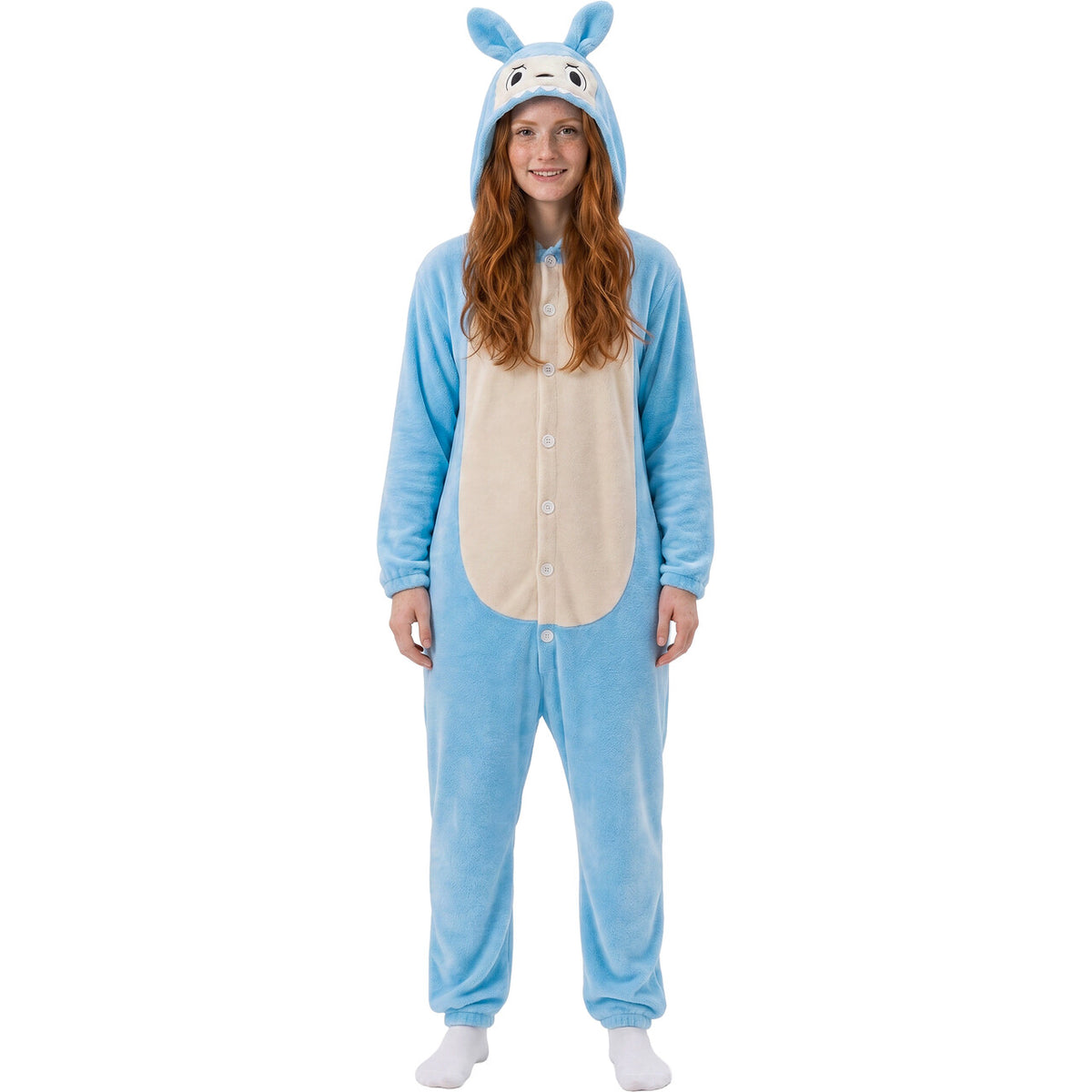 Op deze afbeelding zie je een Kostuums, van het merk Guirca. Onesie Lulu Monster Vrouw Kostuum