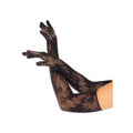 Opera Lange Florale Netz Handschuhe
