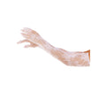 Opera Lange Florale Netz-Handschuhe