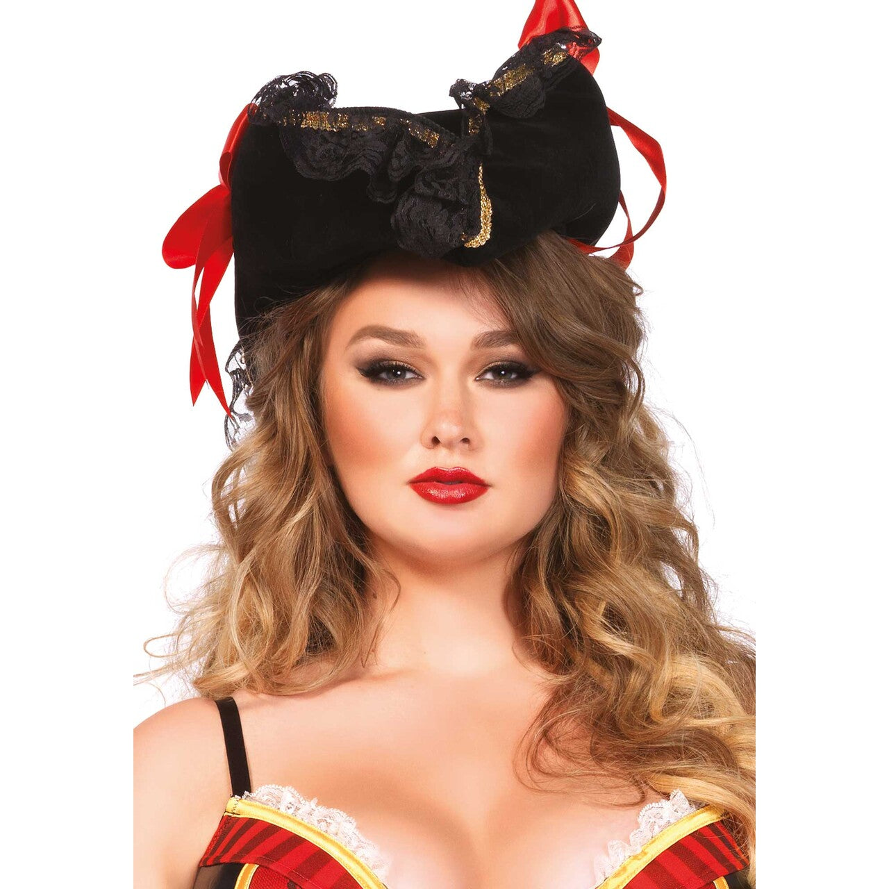Op deze afbeelding zie je een Accessoires, van het merk Leg Avenue. Boekanier Hoed