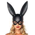 Verführerische Hasenohren Maske Schwarz