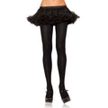 Nylon -Elastane -Strumpfhosen Schwarz