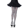 Harlekin Muster Strumpfhose