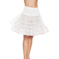 Mittel Langer Petticoat Weiß