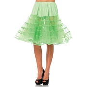 Op deze afbeelding zie je een Accessoires, van het merk Leg Avenue. Medium Lange Petticoat Groen