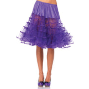 Op deze afbeelding zie je een Accessoires, van het merk Leg Avenue. Medium Lange Petticoat Paars