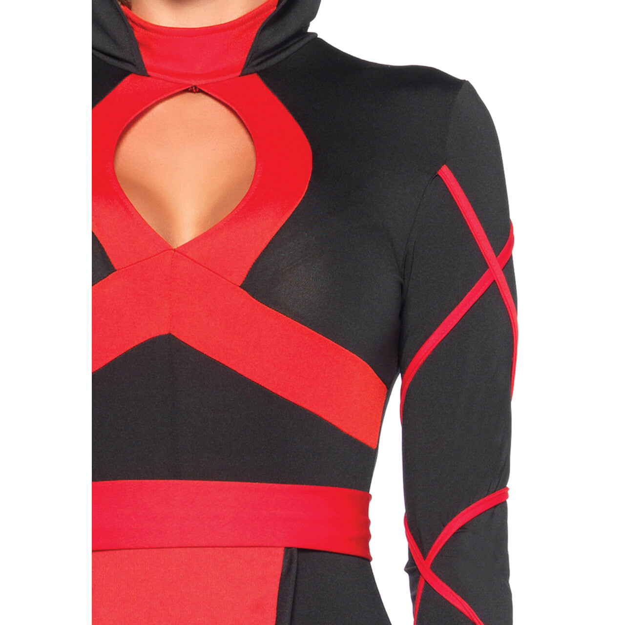 Op deze afbeelding zie je een Kostuums, van het merk Leg Avenue. Dragon Nina Ninja Vrouw Kostuum