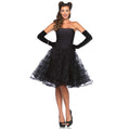 50er Rockabilly Kleid Mit Tüll Damen