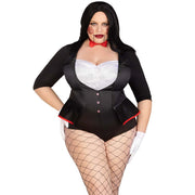 Op deze afbeelding zie je een Kostuums, van het merk Leg Avenue. Sexy Waitress Plus Size Vrouw Kostuum