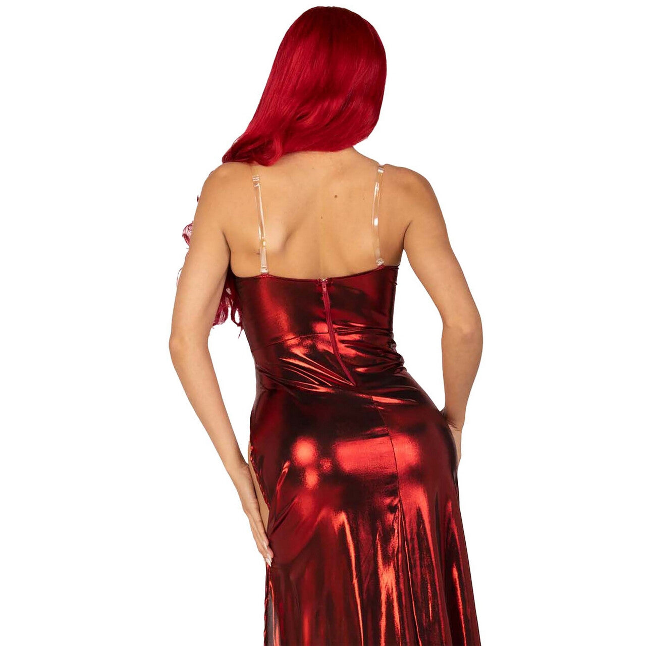 Op deze afbeelding zie je een Kostuums, van het merk Leg Avenue. Duivels Sexy Jessica Rabbit Vrouw Kostuum