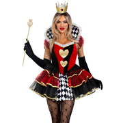 Op deze afbeelding zie je een Kostuums, van het merk Leg Avenue. Queen Of Many Broken Hearts Vrouw Kostuum
