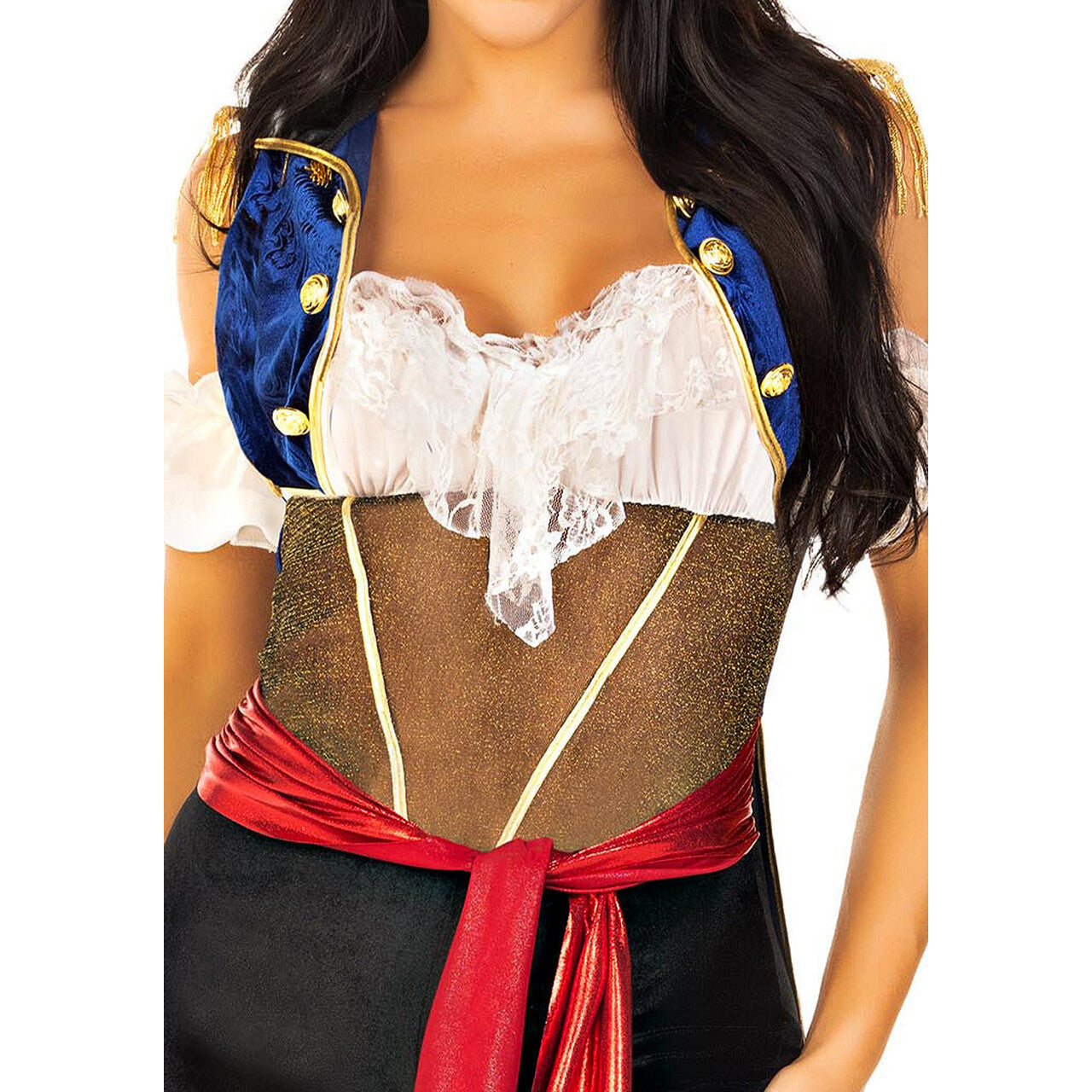 Op deze afbeelding zie je een Kostuums, van het merk Leg Avenue. Ravishing Pirate Vrouw Kostuum