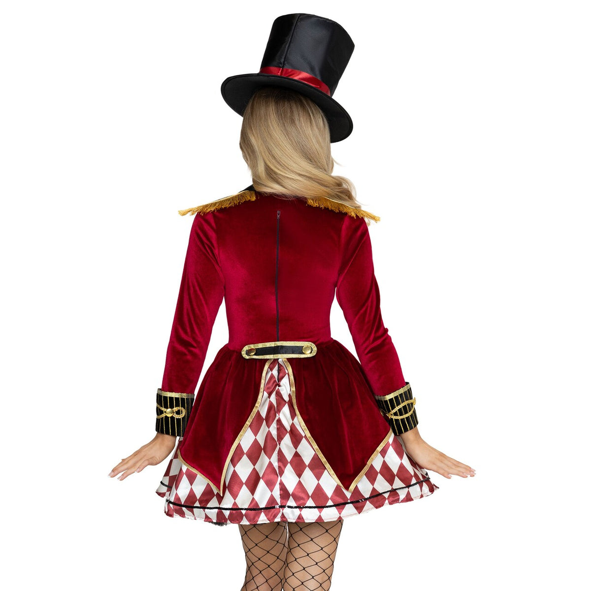 Op deze afbeelding zie je een Kostuums, van het merk Leg Avenue. Ring Mistress Dress Vrouw