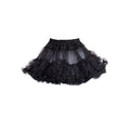 Schwarzer Petticoat Mit Zwei Schichten