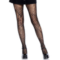 Bonte Mix Print Slip Schwarz