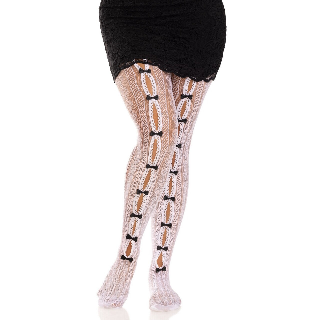 Op deze afbeelding zie je een Accessoires, van het merk Leg Avenue. Sweethearts And Bows Panty Wit