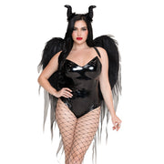Op deze afbeelding zie je een Accessoires, van het merk Leg Avenue. Dark Enchantress Wings & Horn Set