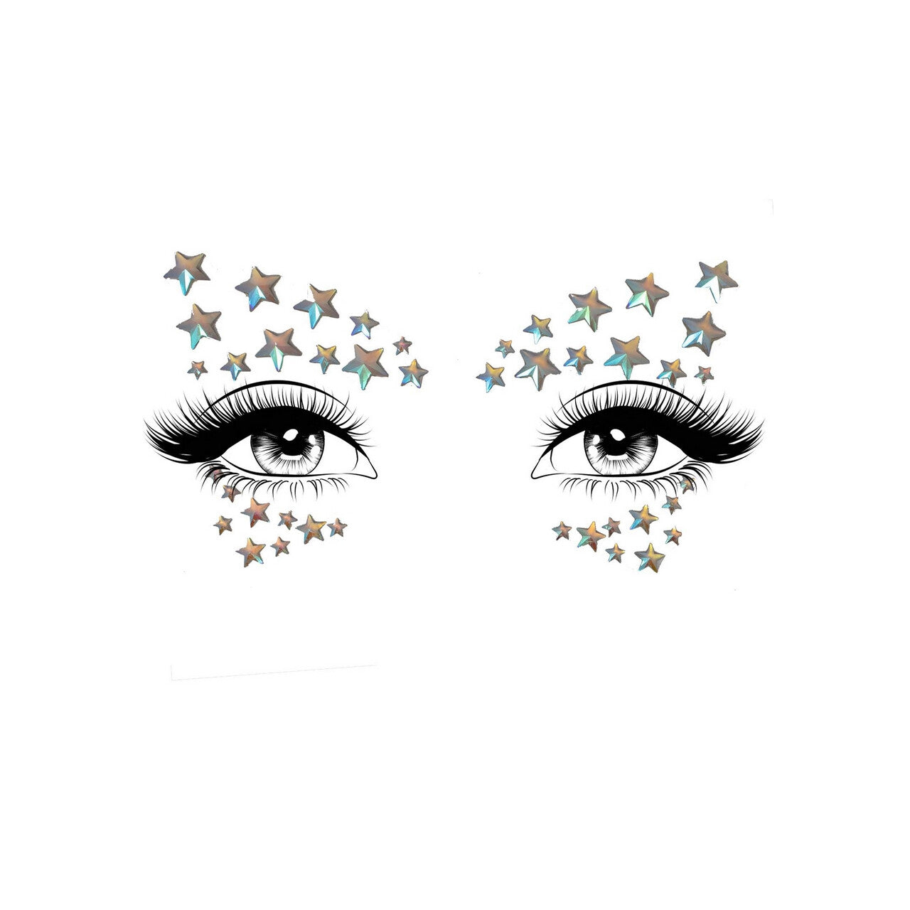 Op deze afbeelding zie je een Decoratie, van het merk Leg Avenue. Star Of The Show Bodystickers