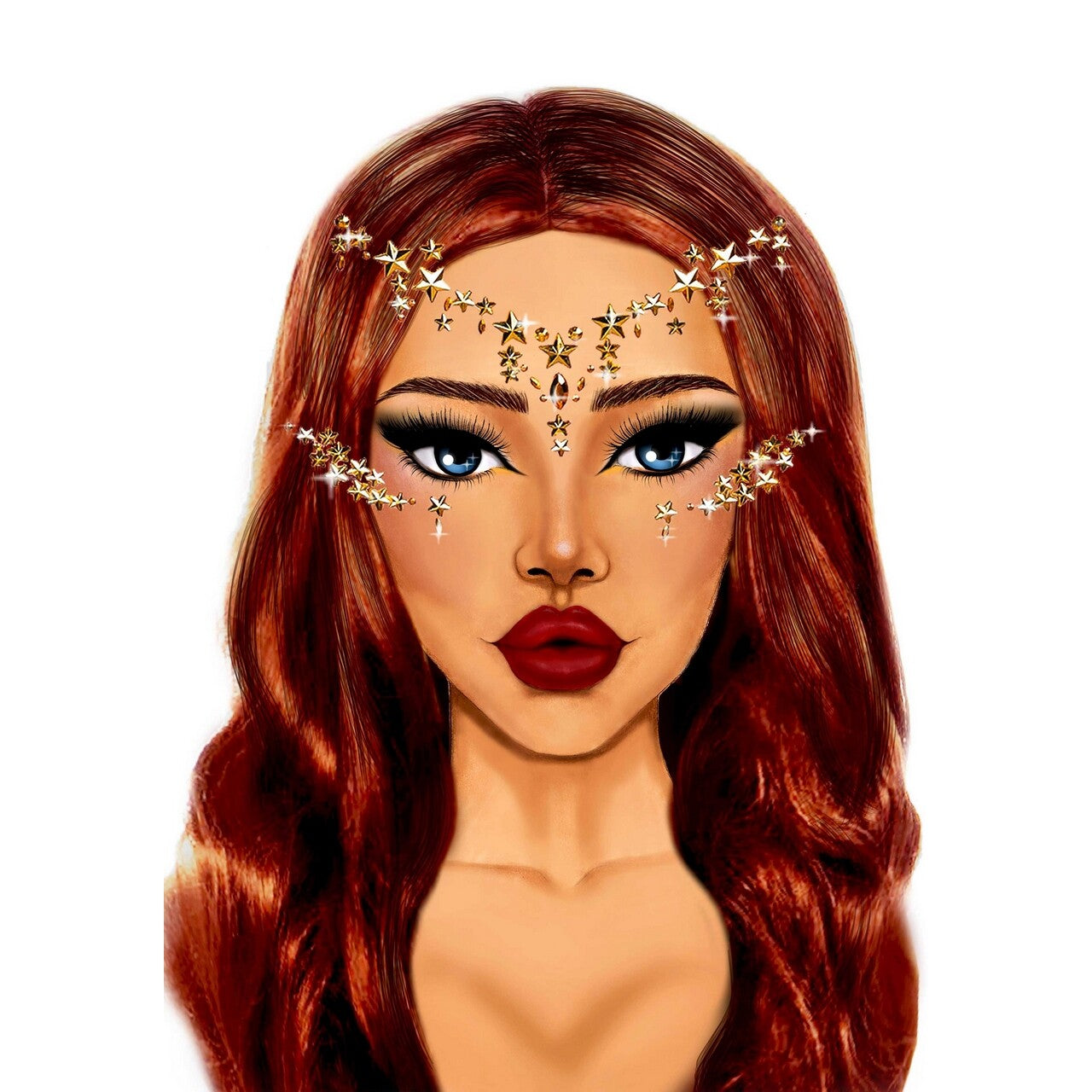 Op deze afbeelding zie je een Decoratie, van het merk Leg Avenue. Star Sign Body Stickers
