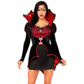 Blutsaugende Verführerin Kleid Und Jacket Damen
