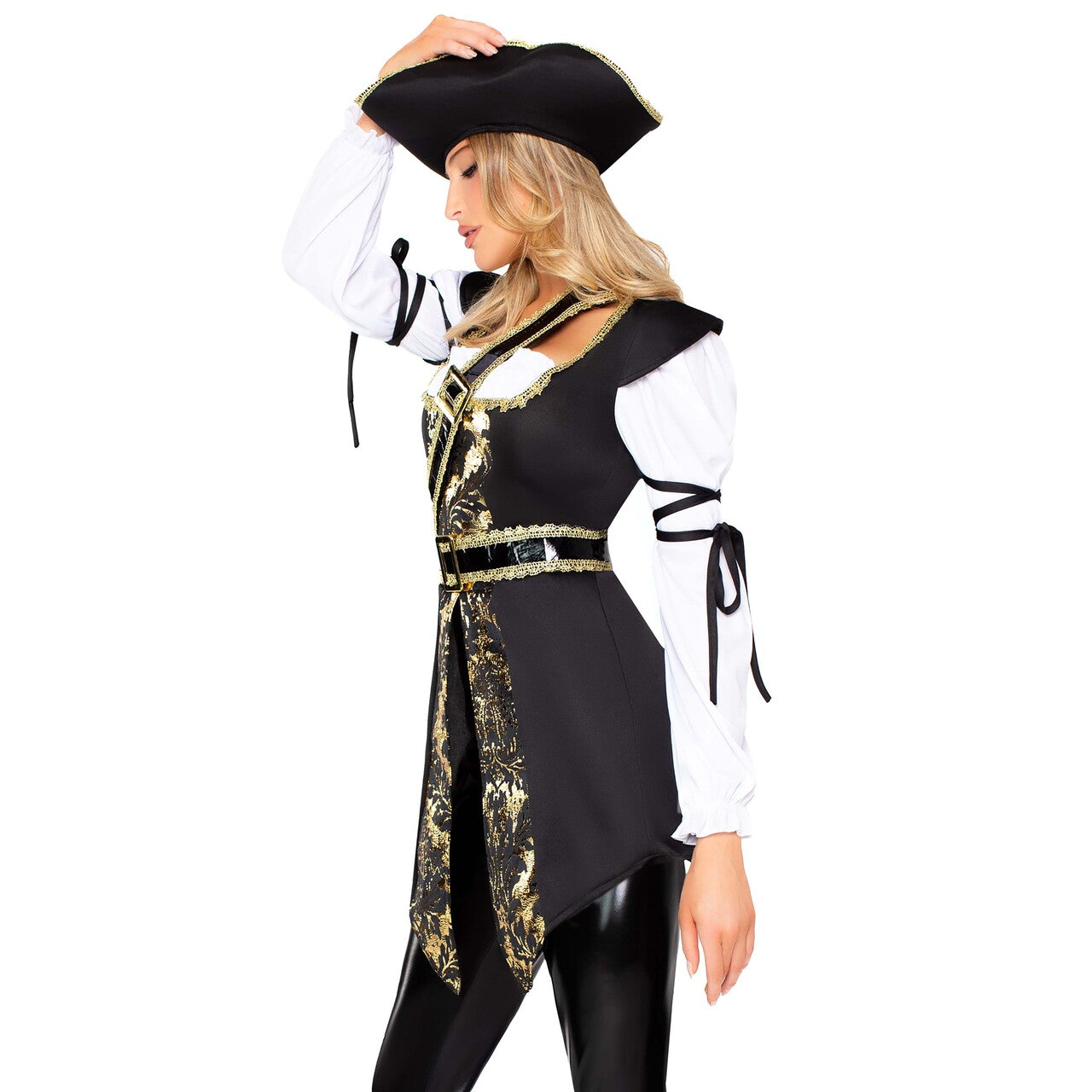 Op deze afbeelding zie je een Kostuums, van het merk Leg Avenue. Buccaneer Babe Tunic Vrouw Kostuum