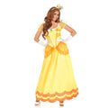 Gelbe Sonnenblumenprinzessin Damenkostüm