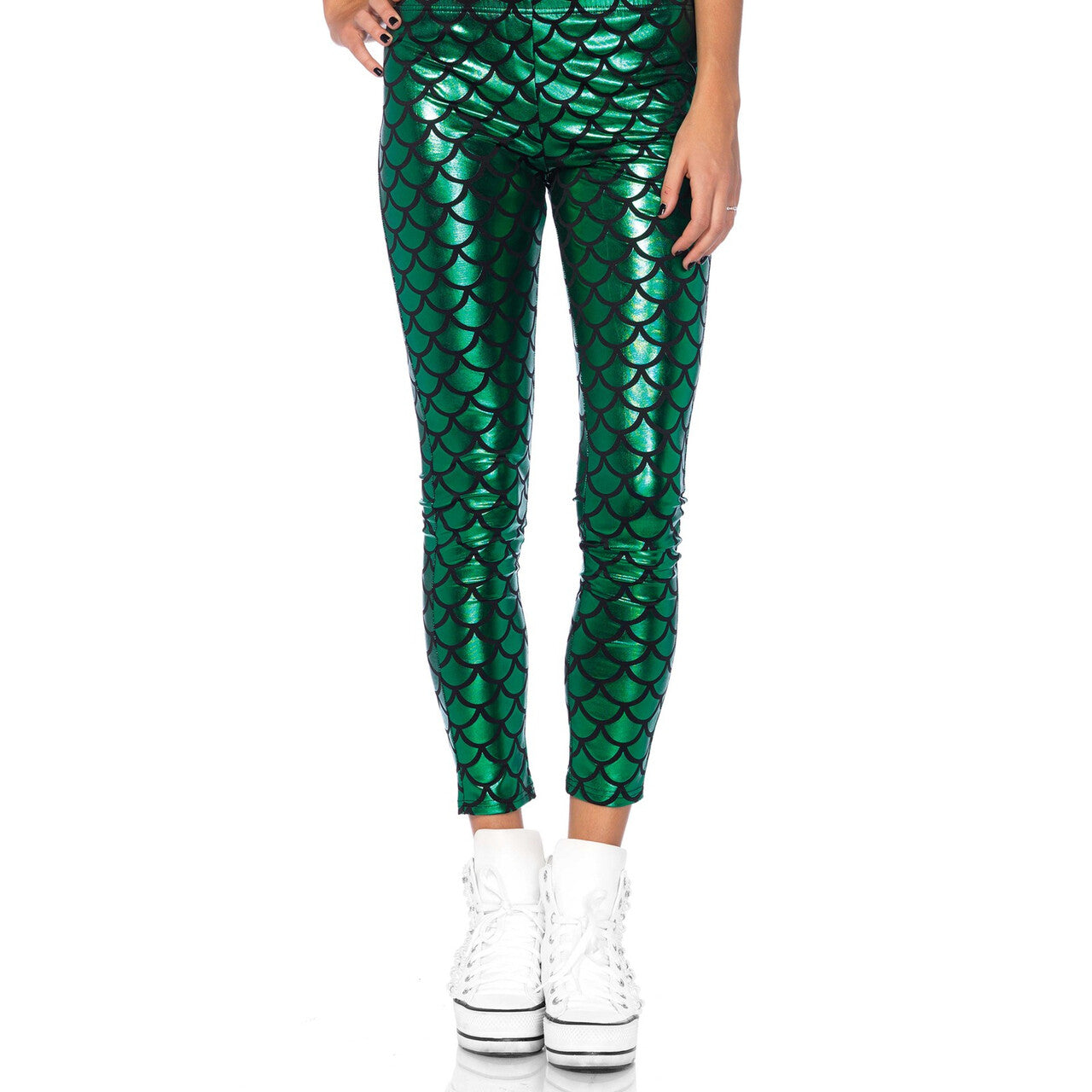 Op deze afbeelding zie je een Kostuums, van het merk Leg Avenue. Zeemeermin Legging Vrouw