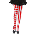 Harlekin Design Strumpfhose Diamant Streifen