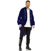 Op deze afbeelding zie je een Kostuums, van het merk Leg Avenue. Fluwelen Jas Parbleu Man