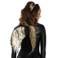 Wings Angel Mit Goldenen Pailletten