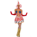 Kirmes-Karussell Clown Damenkostüm