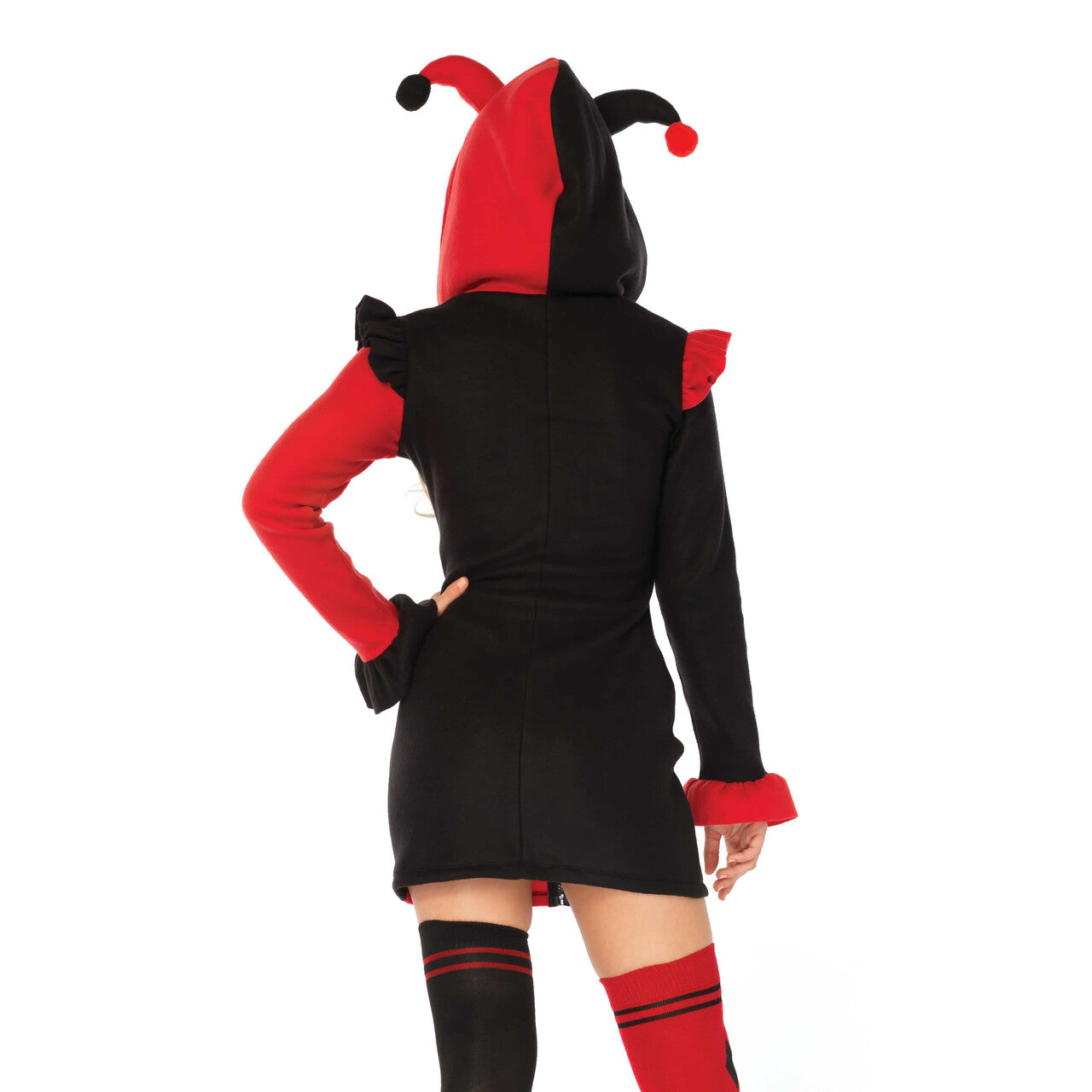 Op deze afbeelding zie je een Kostuums, van het merk Leg Avenue. Heerlijke Harlekijn Vrouw Kostuum