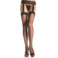 Schwarze Hohe Strümpfe Klarabella Plus Size