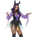 Sexy Purple Devilin Damenkostüm