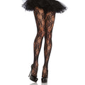Spitzenblumenmuster Strumpfhose Dione