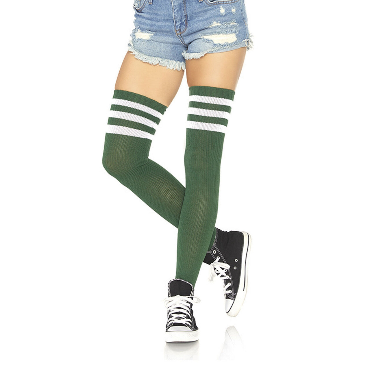 Op deze afbeelding zie je een Accessoires, van het merk Leg Avenue. Over De Knie Lange Sport Kousen