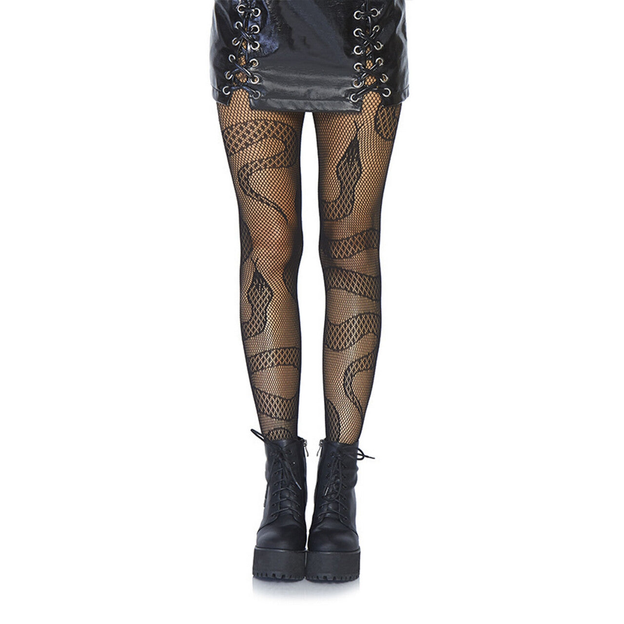 Op deze afbeelding zie je een Accessoires, van het merk Leg Avenue. Net Panty Met Sissende Slangen