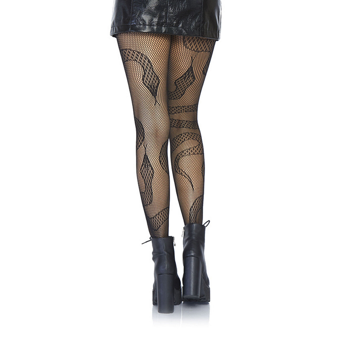 Op deze afbeelding zie je een Accessoires, van het merk Leg Avenue. Net Panty Met Sissende Slangen